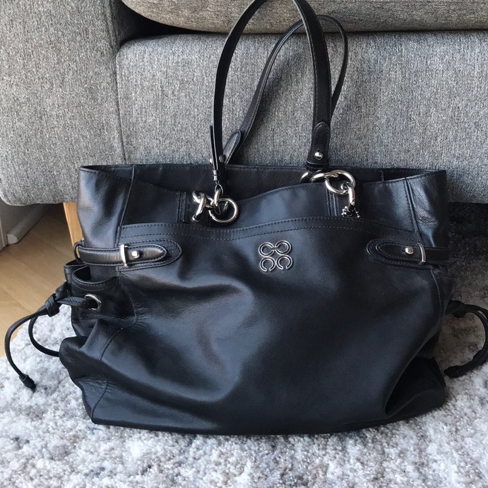 Black Coach Tote Bag